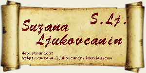 Suzana Ljukovčanin vizit kartica
